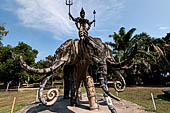 Vientiane , Laos. The Buddha Park (Xiang Khouan)  